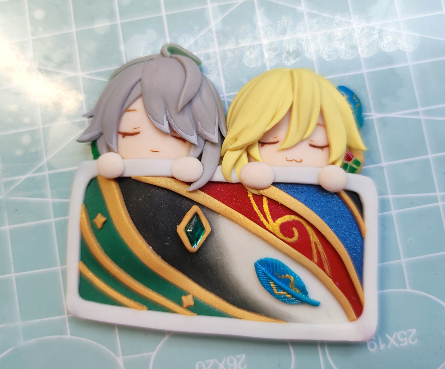 【genshin Fan Art】Sleep serie skey chains