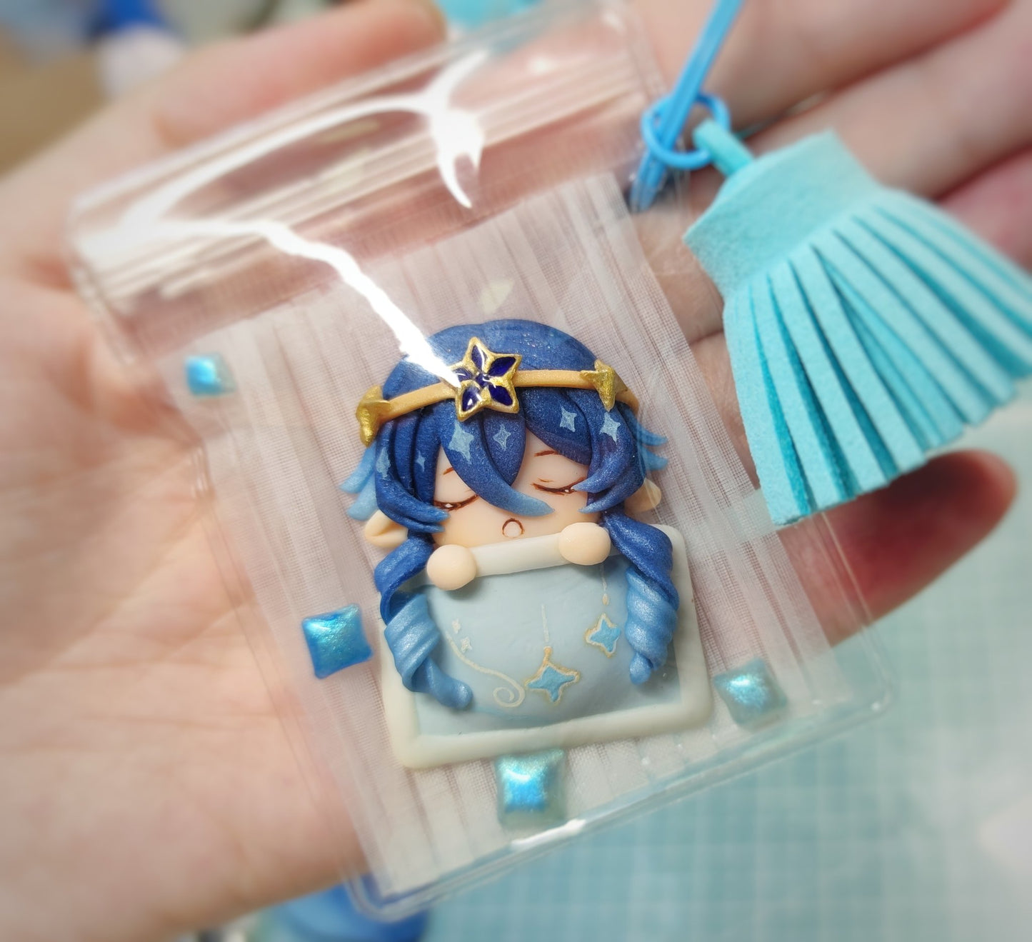 【genshin Fan Art】Sleep serie skey chains