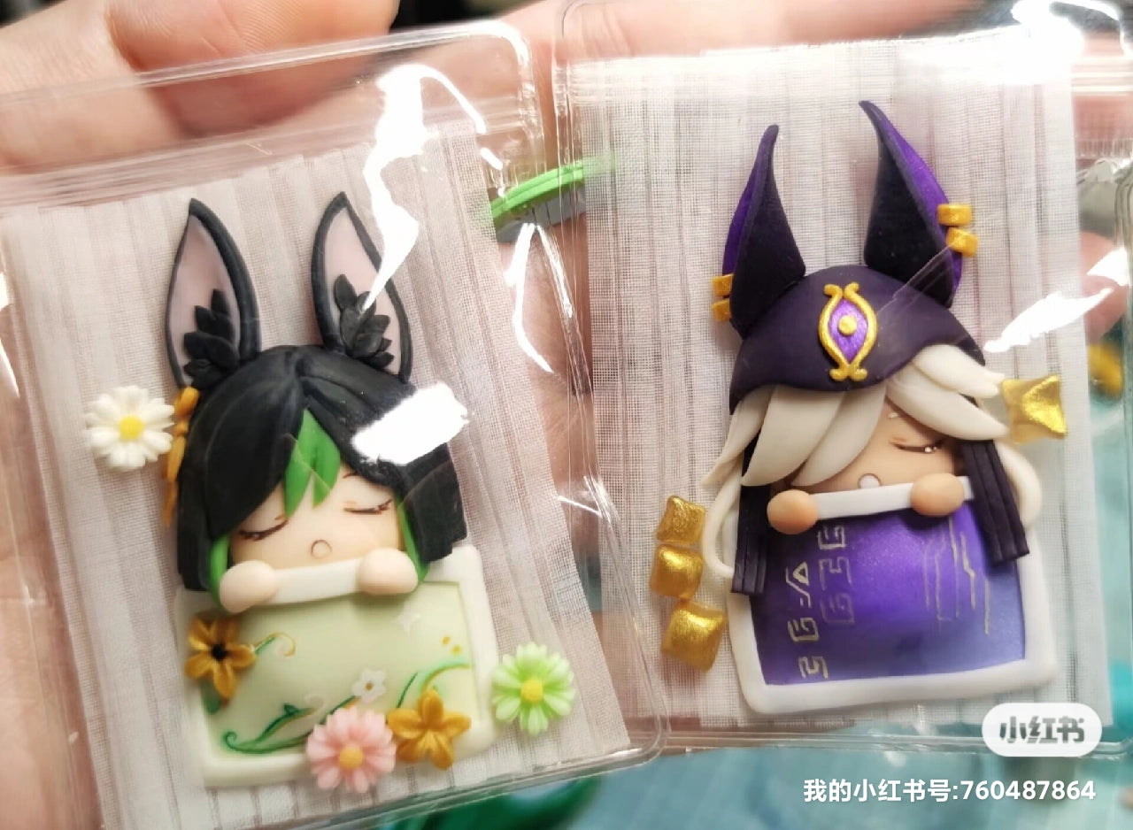 【genshin Fan Art】Sleep serie skey chains