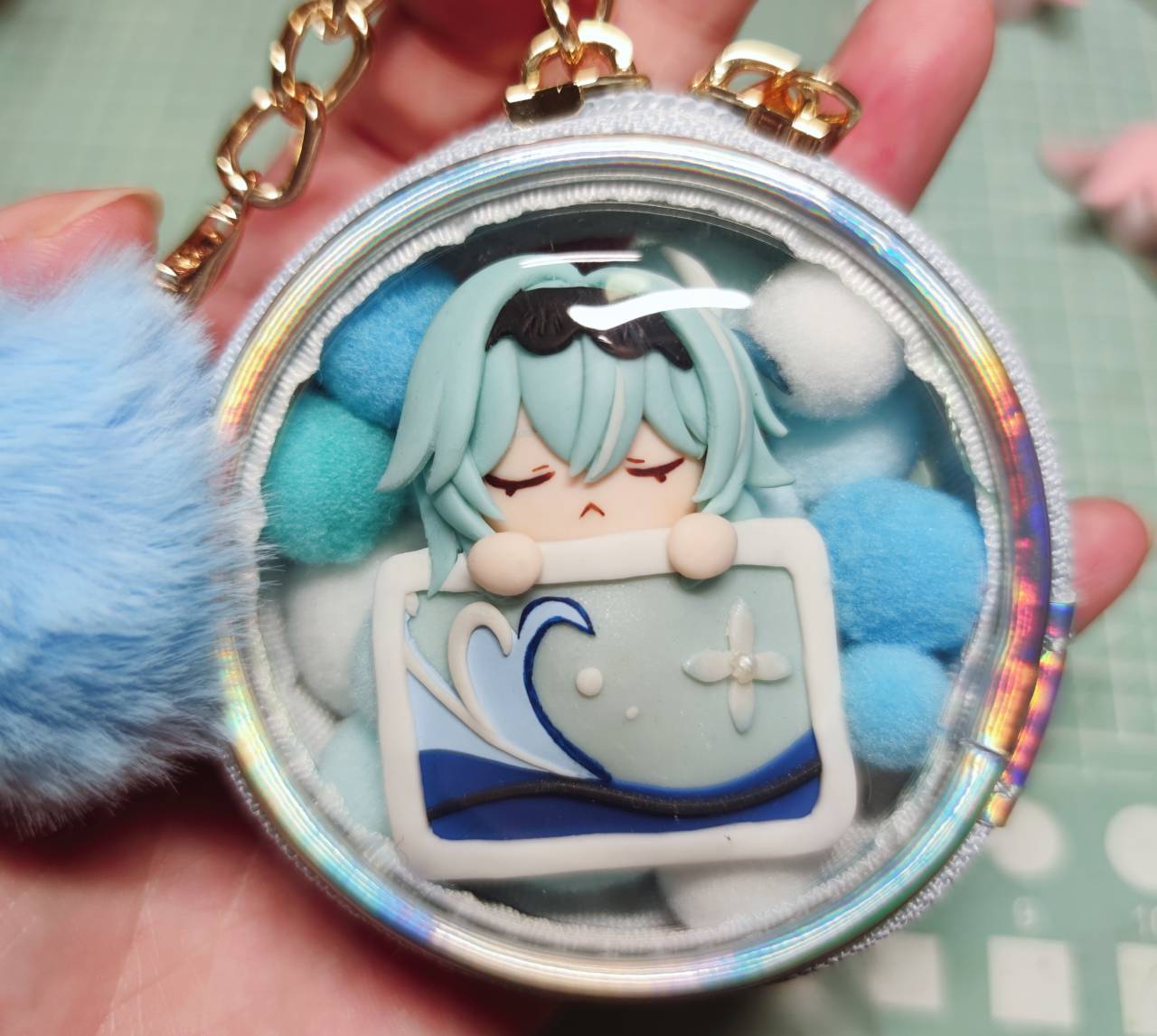 【genshin Fan Art】Sleep serie skey chains