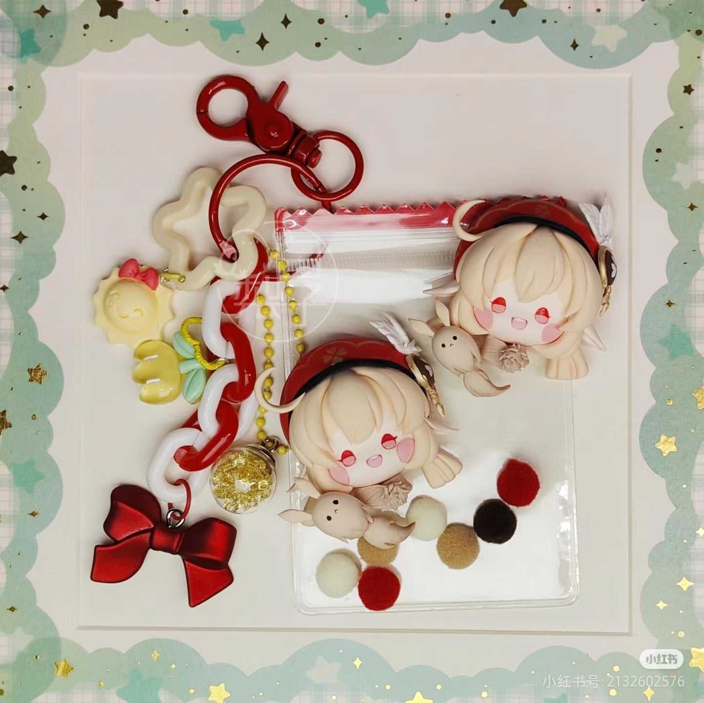 【genshin fanart】klee key chains