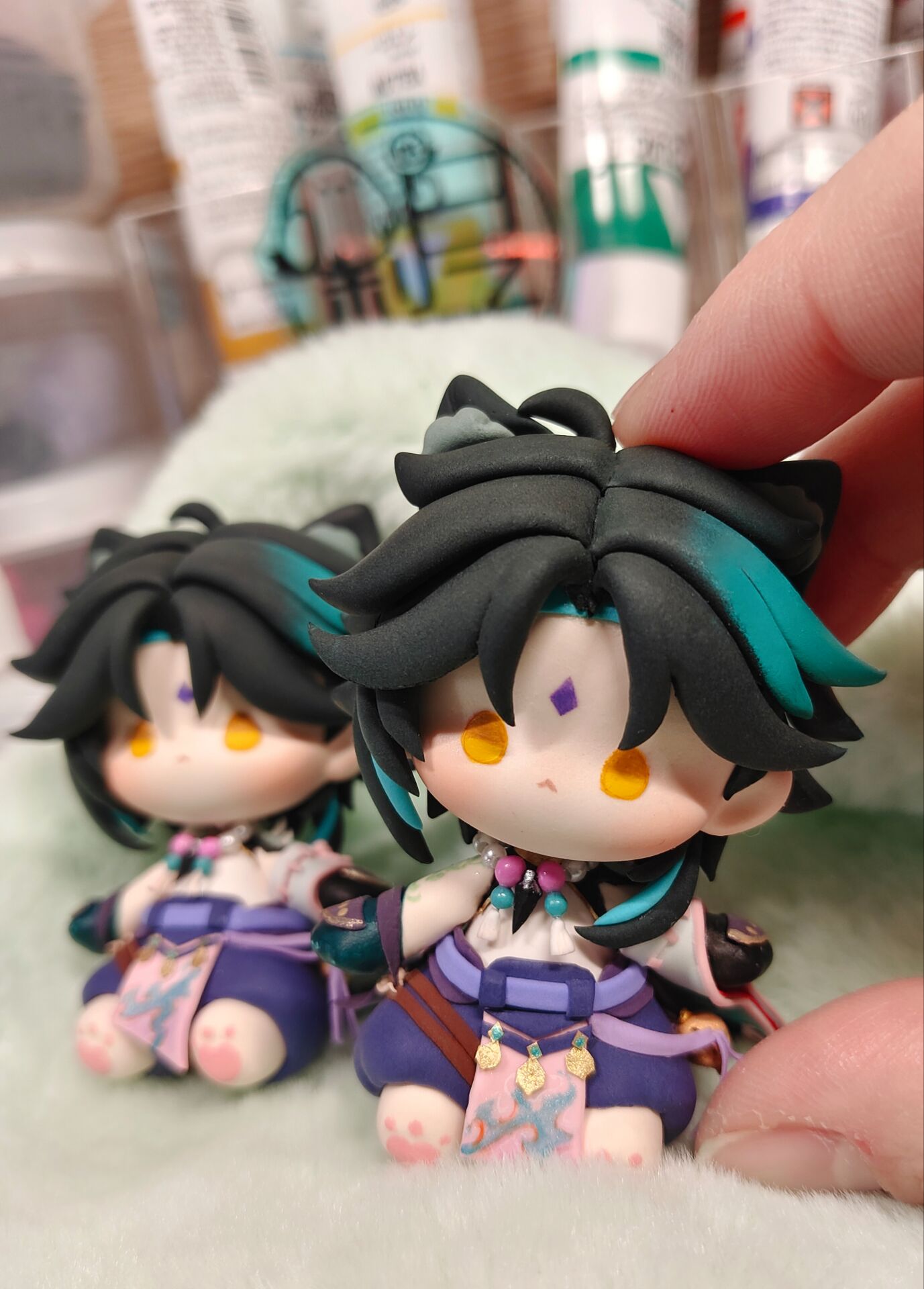 【genshin fanart】xiao cat