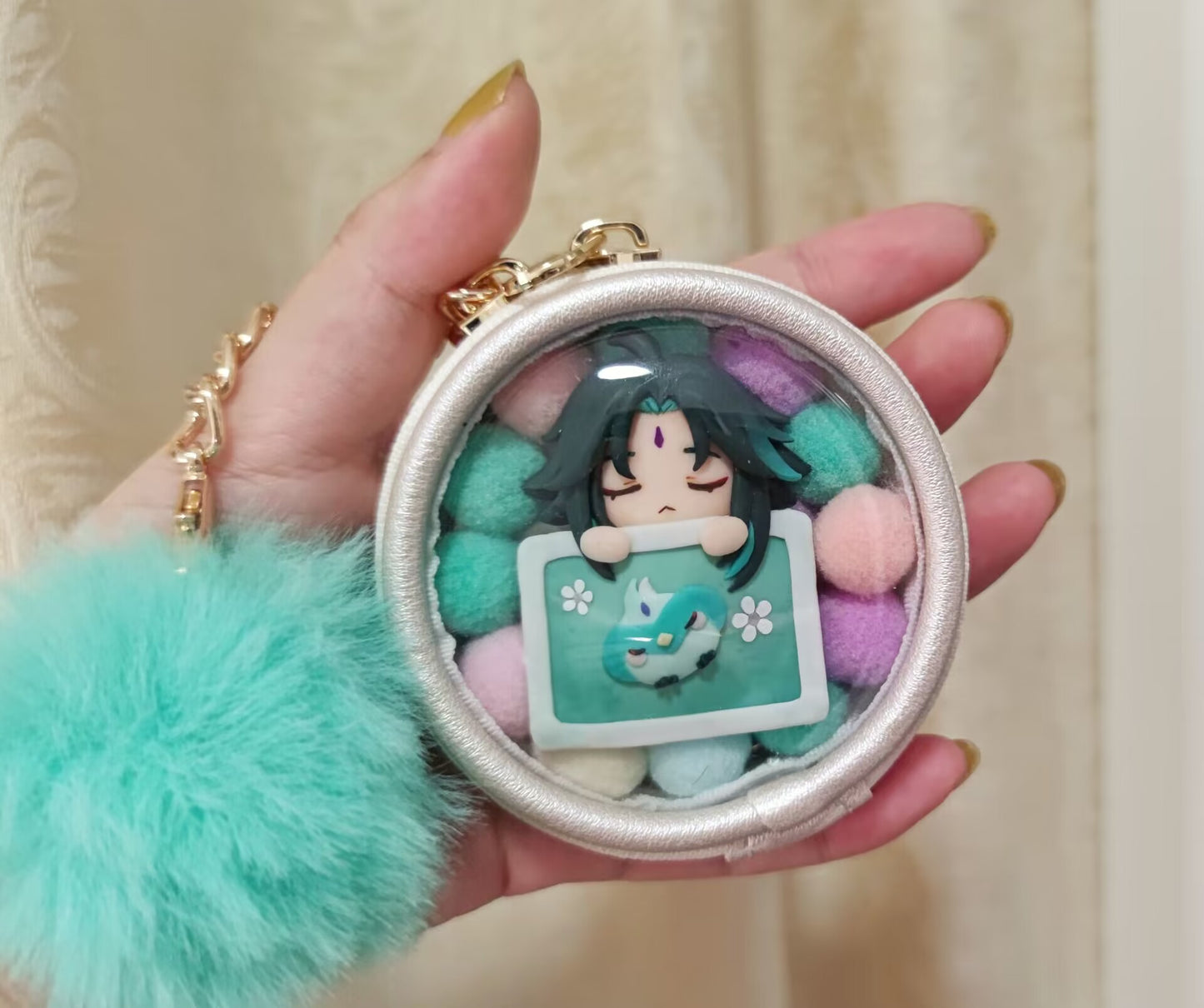 【genshin Fan Art】Sleep serie skey chains