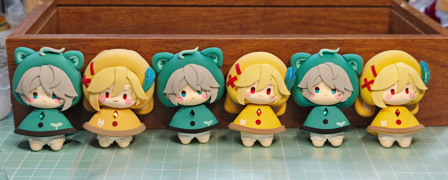 【genshin fanart】kavhe and alhaitham  Little raincoat