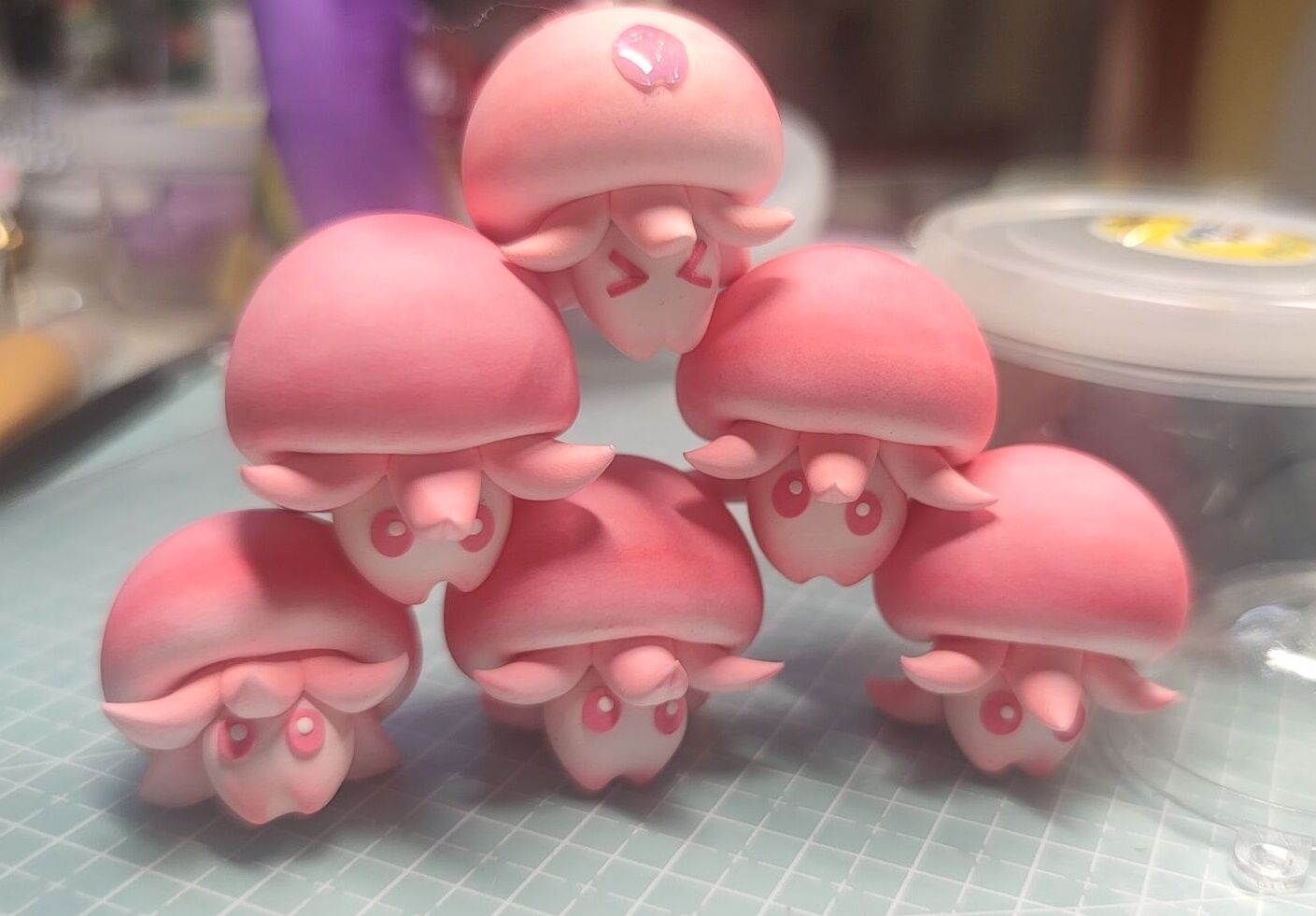 【genshin fanart】pink colour fungi