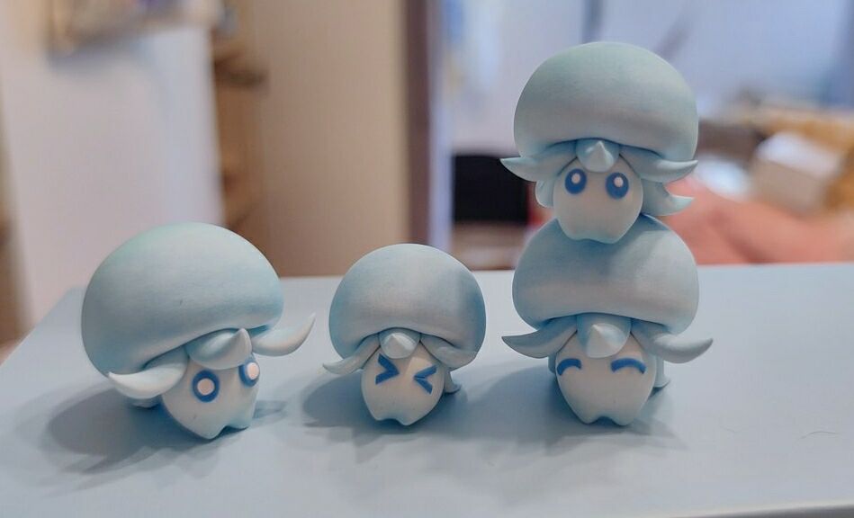 【genshin fanart】blue colour fungi
