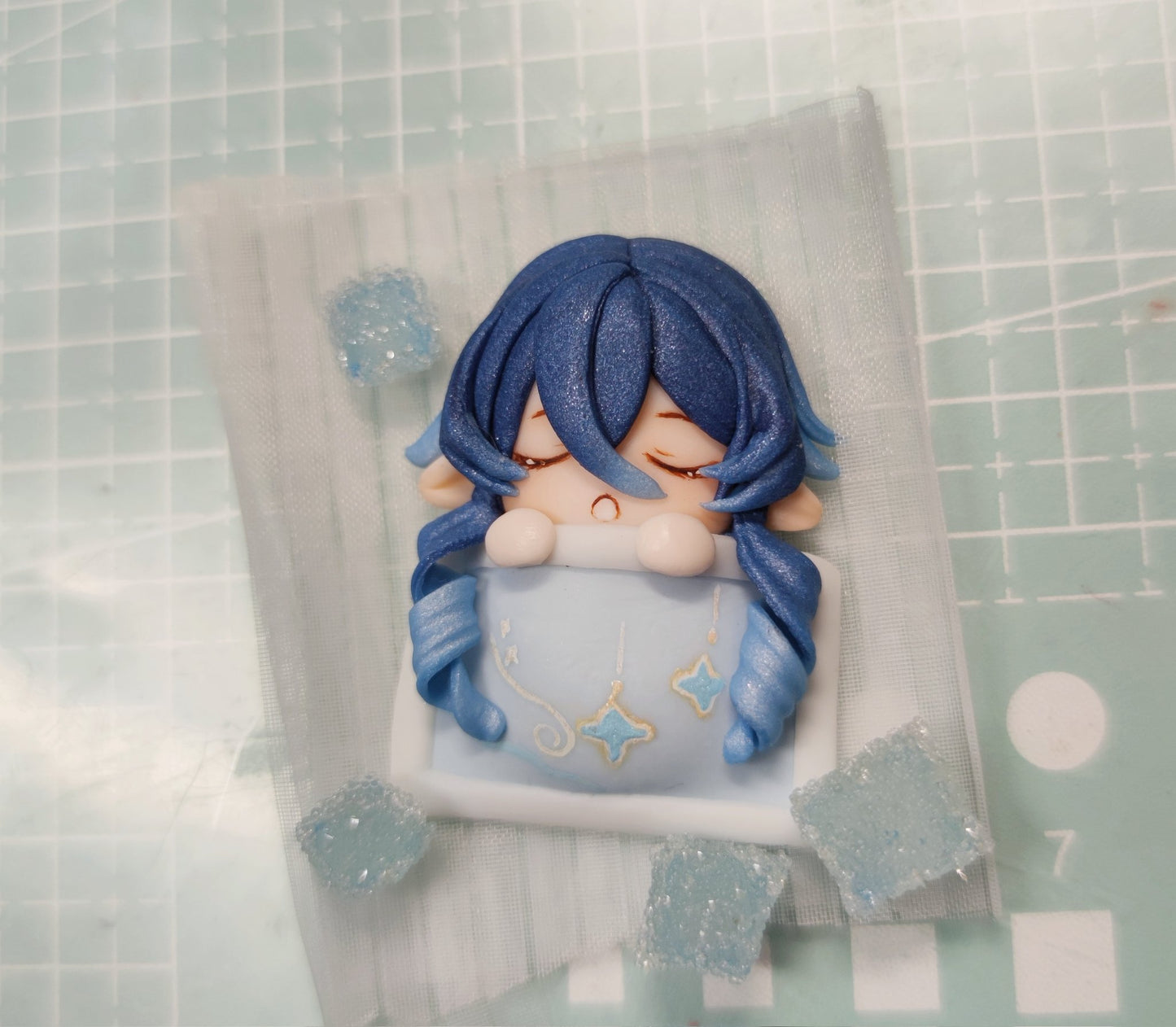 【genshin Fan Art】Sleep serie skey chains