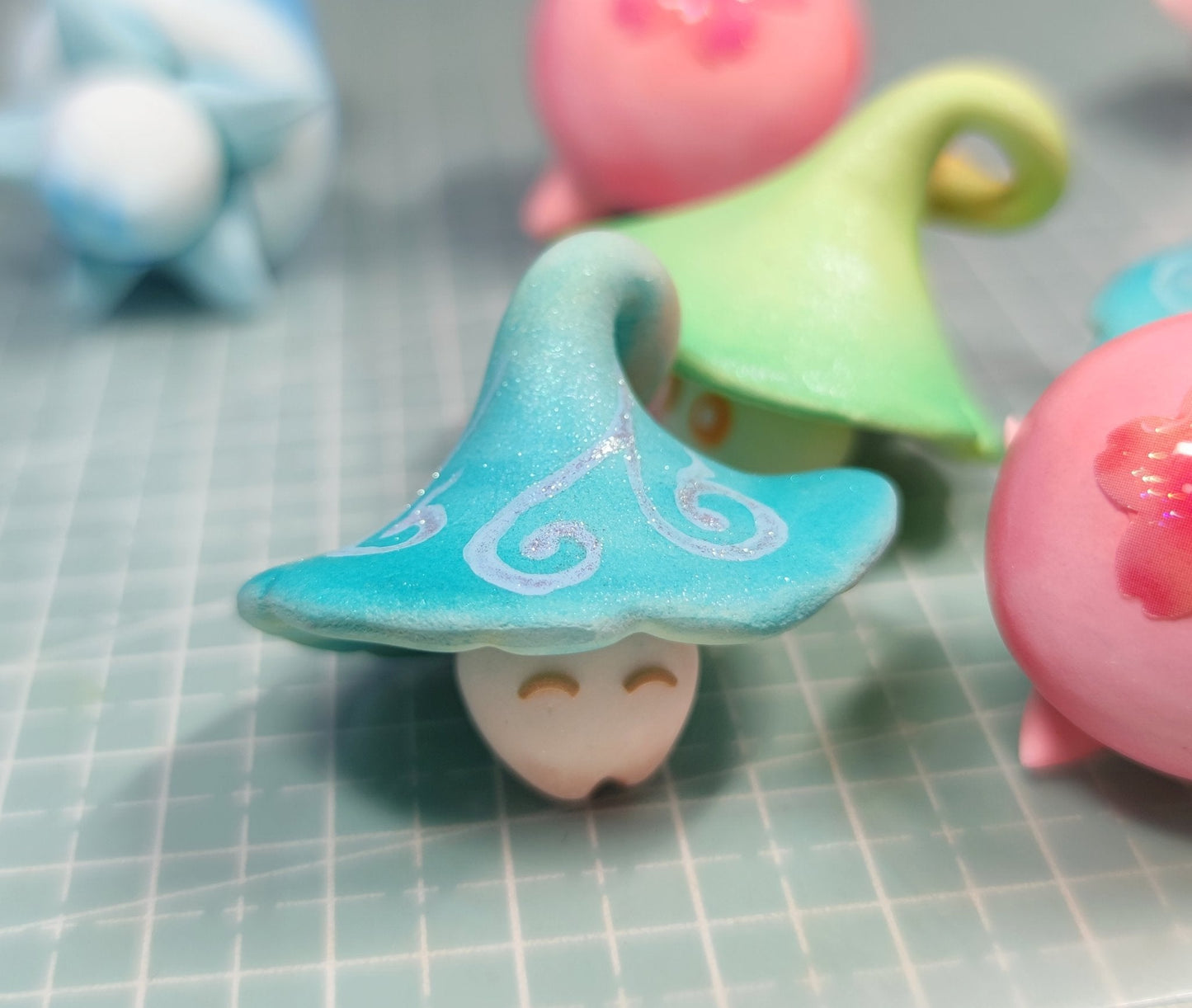 【genshin fanart】blue colour fungi