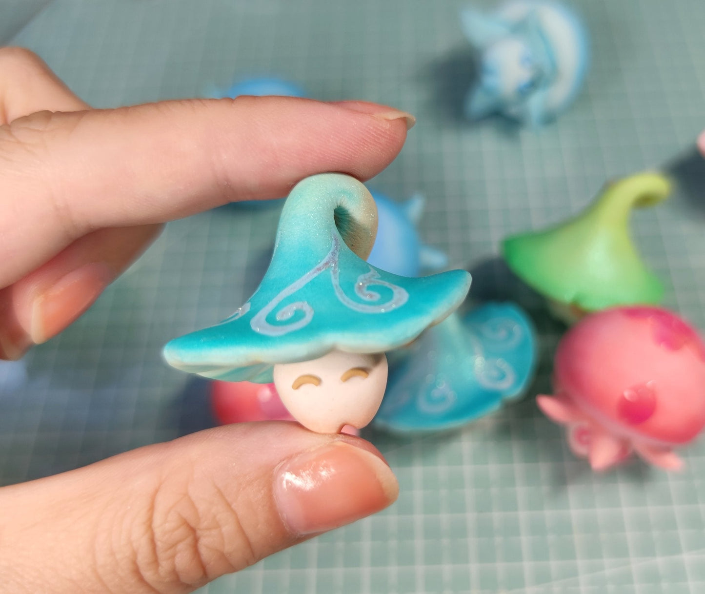 【genshin fanart】blue colour fungi