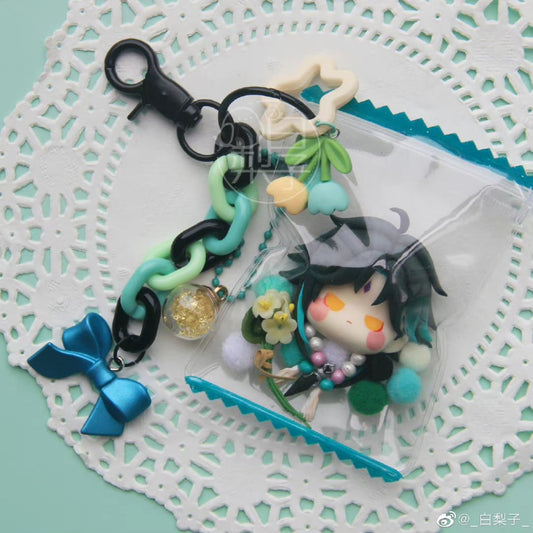 【genshin fanart】xiao key chains