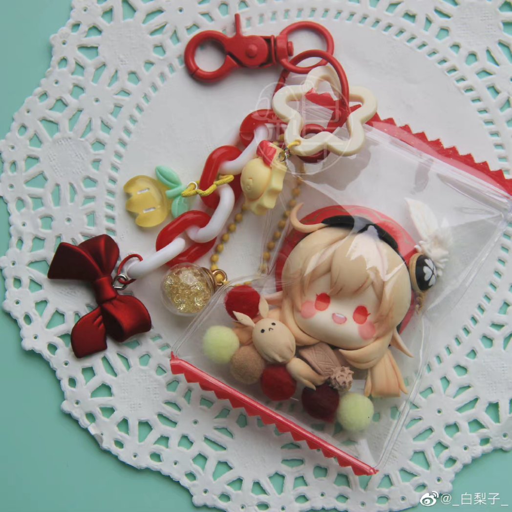 【genshin fanart】klee key chains