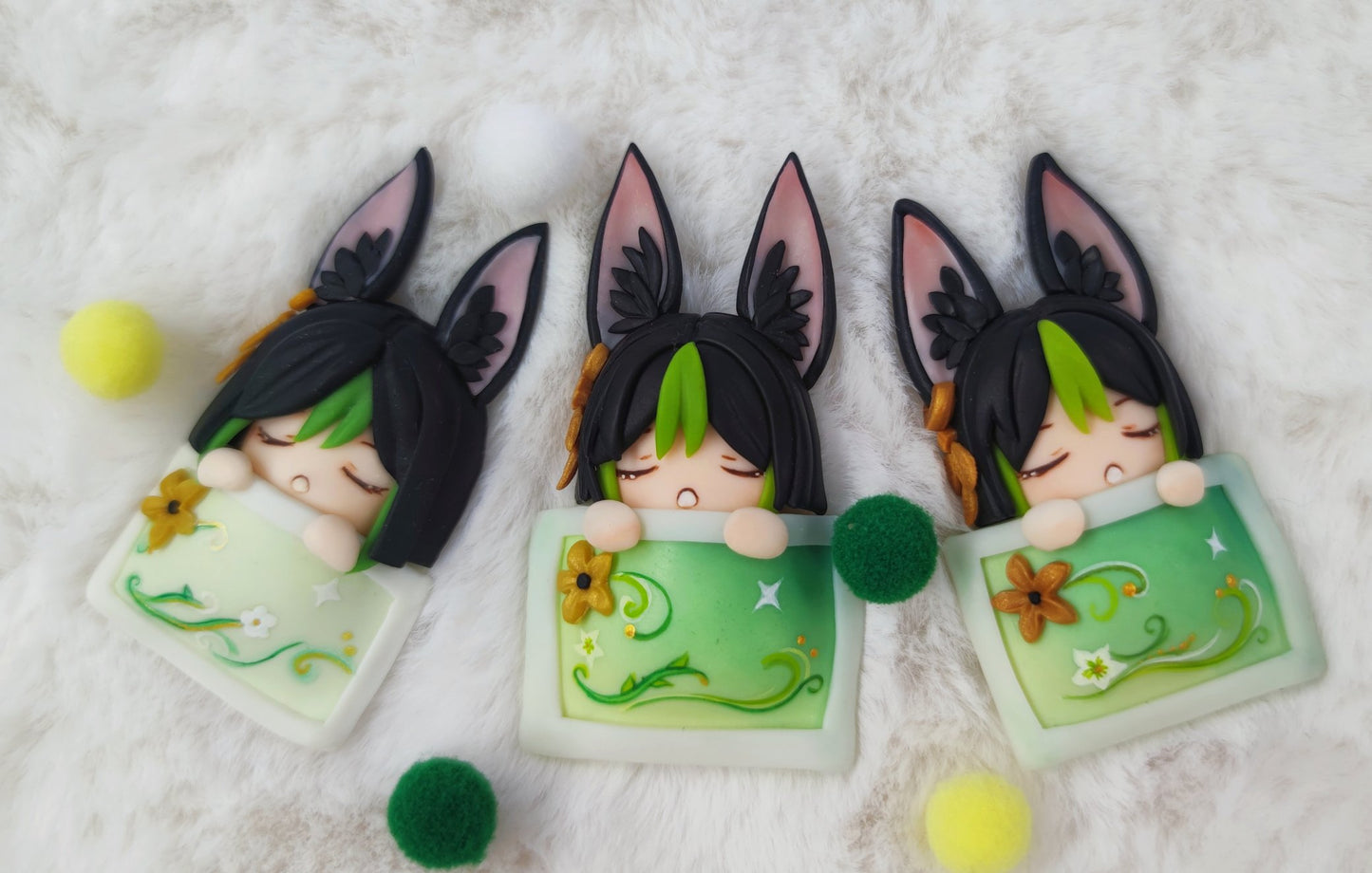 【genshin Fan Art】Sleep serie skey chains