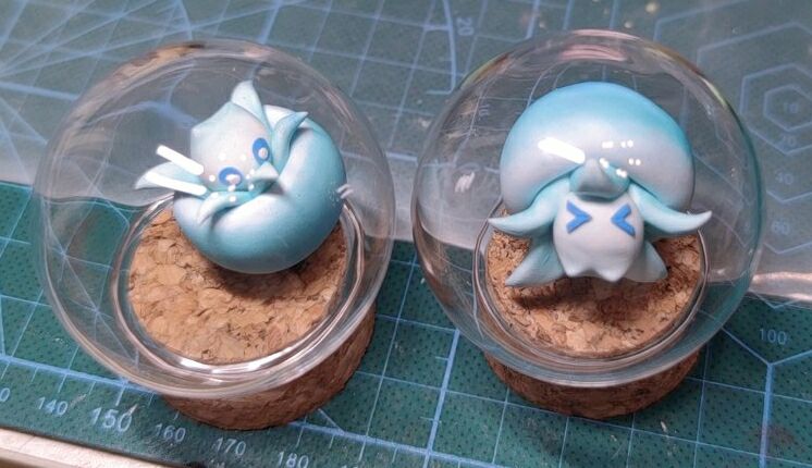 【genshin fanart】blue colour fungi