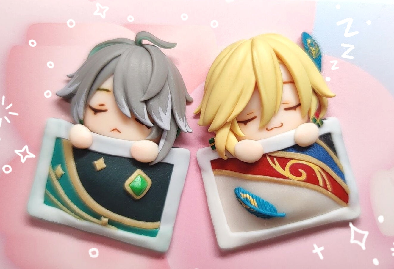 【genshin Fan Art】Sleep serie skey chains