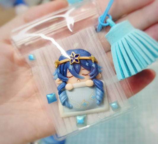 【genshin Fan Art】Sleep serie skey chains
