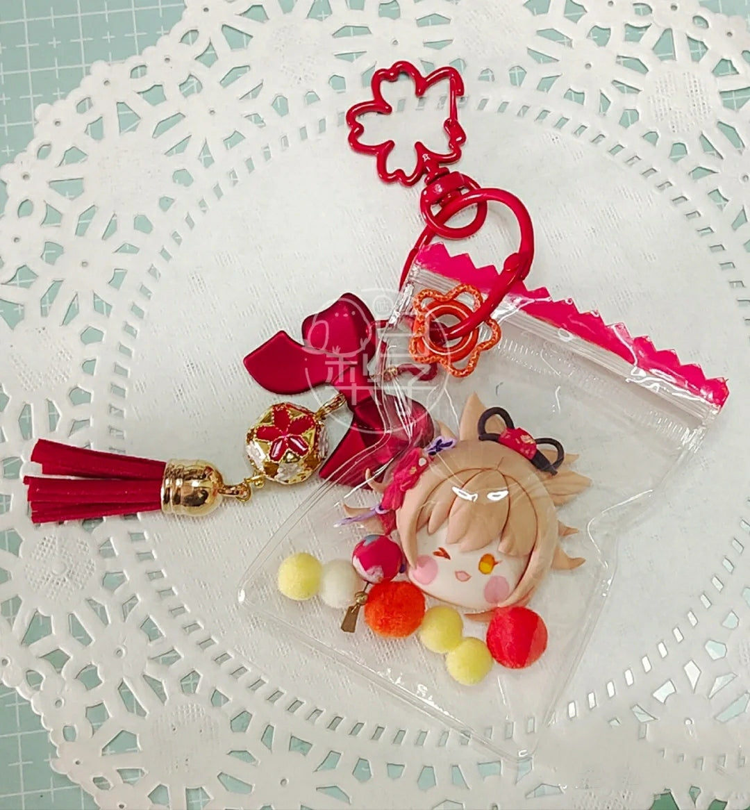 【genshin fanart】yoimiya key chain