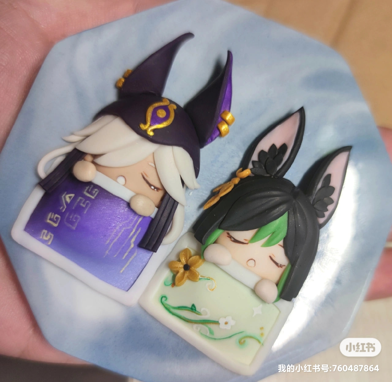 【genshin Fan Art】Sleep serie skey chains